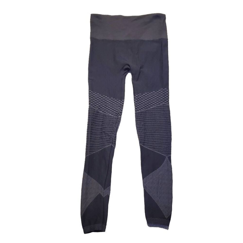 Spanx Women's Look At Me Now Seamless Pull-on Moto Leggings Indigo Sky Medium